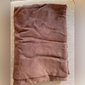 GUC brown Pottery barn blanket